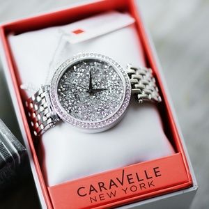 Swarovski Caravelle Silver Womens Watch